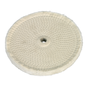 Sealey BG200BW Buffing Wheel ?200 x 16mm ?16mm Bore Fine Online Store