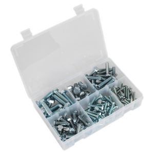 Sealey AB048SS Setscrew Assortment 150pc Metric M5-M10 High Tensile Online Sale