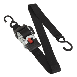 Sealey ATD50301 Auto Retractable Ratchet Tie Down 50mm x 3m Official