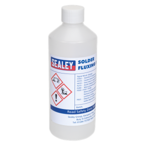 Sealey SOLFLUX Solder Fluxing Fluid 500ml Bottle Promotion